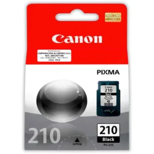 Tinta Canon PG-210 Negro 9ml Original
