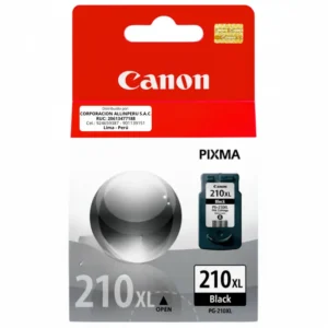 tinta canon pg-210xl negro 13ml original