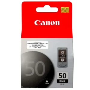 Tinta Canon PG-50 Negro Original 22 ML - 500 páginas