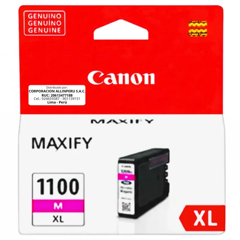Tinta Canon PGI-1100XL Magenta Alta Capacidad 25ml