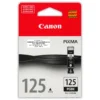 Tinta Canon PGI-125 Negro Original 19 ML PGI-125BK