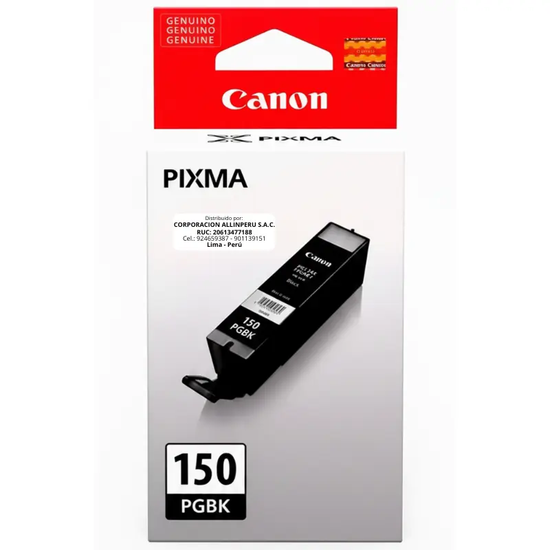 Tinta Canon PGI-150 Negro original 300 Páginas