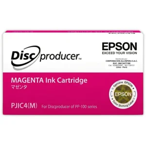 Tinta Epson C13S020450 PJIC4 magenta original sellada para Discproducer PP-100