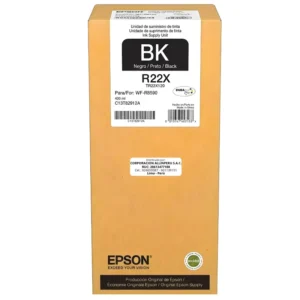 Bolsa de tinta Epson R22X120-AL negra original sellada de fábrica