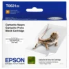 Foto de tinta Epson T0631 negro original sellada de fábrica vista frontal