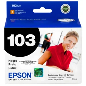 Tinta Epson T103120 negra original sellada vista frontal