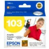 Tinta Epson T103420 amarillo original sellada vista frontal