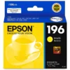 Tinta Epson T196420 amarillo original sellada de fábrica vista frontal