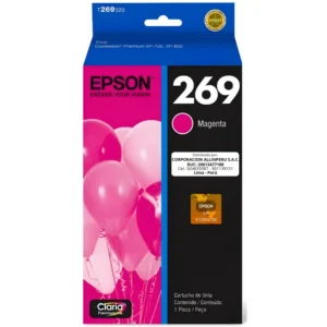 Cartucho tinta Epson T269320-AL Magenta vista frontal sellado de fábrica