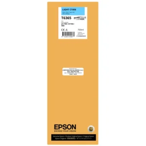 Cartucho de tinta Epson T636500 light cyan 700 ml original sellado de fábrica
