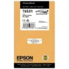 Foto de tinta Epson T6531 Photo Black 200 ml botella original sellada vista frontal