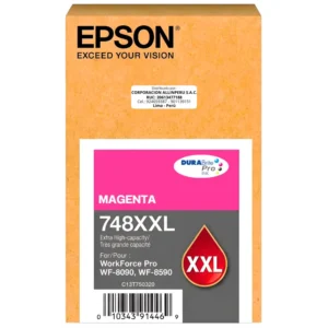 Tinta Epson T748XXL320 Magenta original 69 ml sellada de fábrica