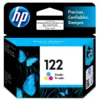 Tinta HP 122 Tricolor CH562HL original vista frontal del cartucho