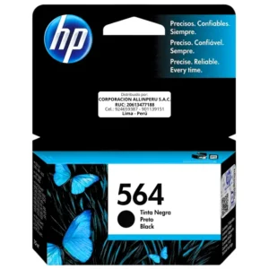 Tinta HP 564 negro CB316WL cartucho original de frente