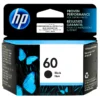 Tinta HP 60 negro CC640WL cartucho original frontal