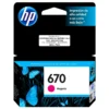 Tinta HP 670 CZ115AL magenta cartucho original