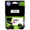 Tinta HP 670XL CZ119AL magenta cartucho original