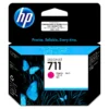Foto de tinta HP 711 magenta CZ131A de 29 ml para plotters HP DesignJet