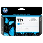 Foto de tinta HP 727 cian 130ml código B3P19A original