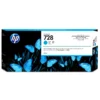Foto de tinta HP 728 cian F9K17A 300ml caja original