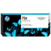 Cartucho de tinta HP 730 Amarillo 300ml P2V70A original para HP DesignJet T1700
