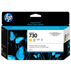Tinta HP 730 amarillo P2V64A 130ml original