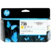 Tinta HP 738 yellow 130ml 498N7A original sellada HP DesignJet T850 T950