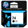 Tinta HP 74 Negro CB335WL original cartucho frontal