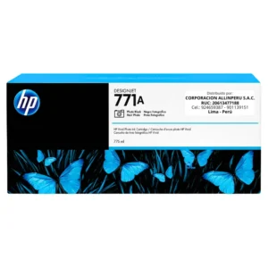 Foto de tinta HP 771A B6Y21A negro foto 775ml original