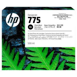 Foto de tinta hp 775 photo black 500ml código 1XB21A