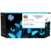 Foto de tinta hp 90 amarillo C5065A cartucho frontal 400ml