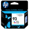 Tinta HP 93 Tricolor C9361WL original, vista frontal del cartucho