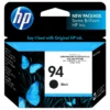 Tinta HP 94 negro C8765WL original, empaque frontal