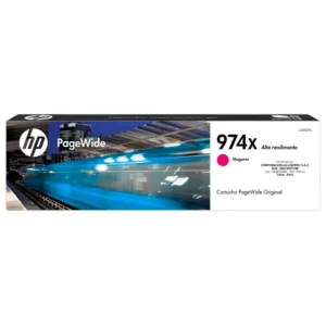 Foto de tinta HP 974X magenta L0S02AL caja original sellada