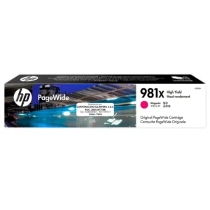 Foto de tinta HP 981X magenta L0R10A cartucho original sellado