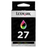 Tinta Lexmark color 10N0227 (27) 150 páginas