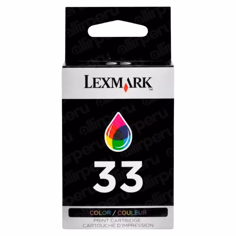 Tinta Lexmark color 18C0033 (33) 190 Páginas