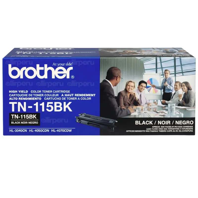 Toner Brother TN-115BK Negro 5.000 Páginas Original