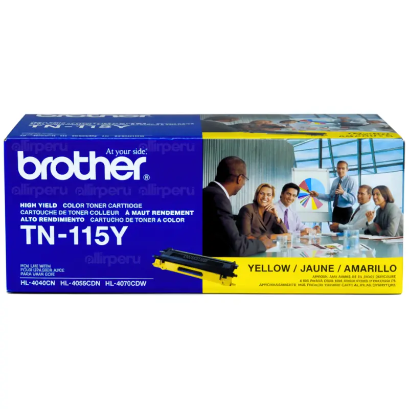 Toner Brother TN-115Y Yellow 4.000 Páginas Original