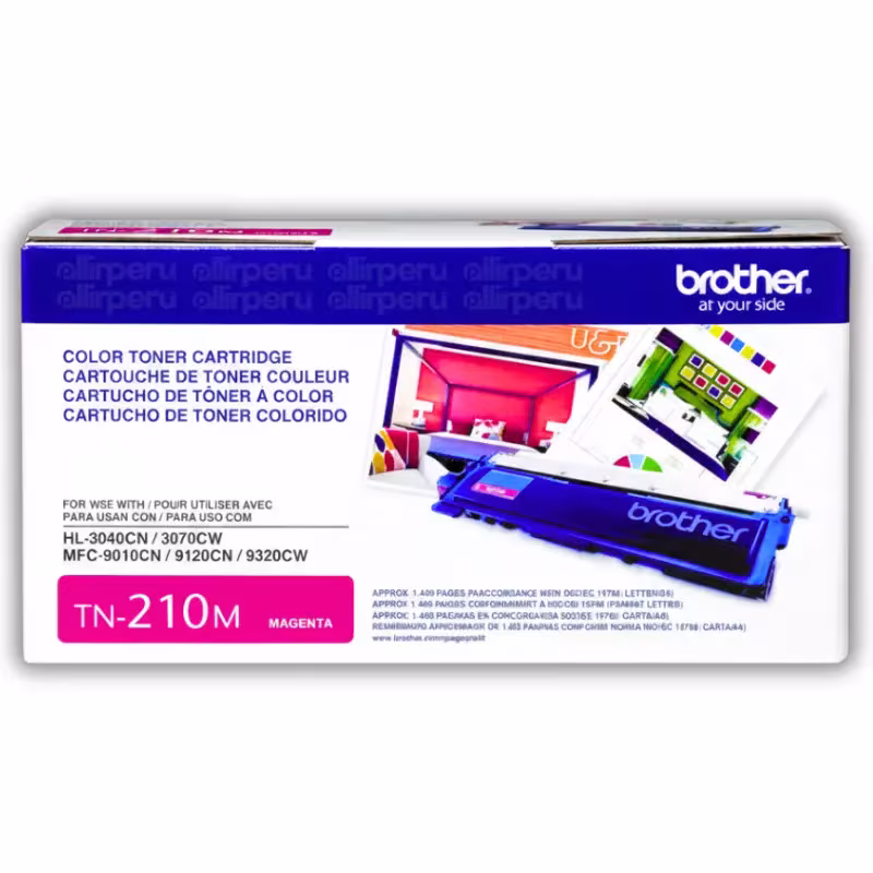 Toner Brother TN-210M Magenta 1.400 Páginas Original