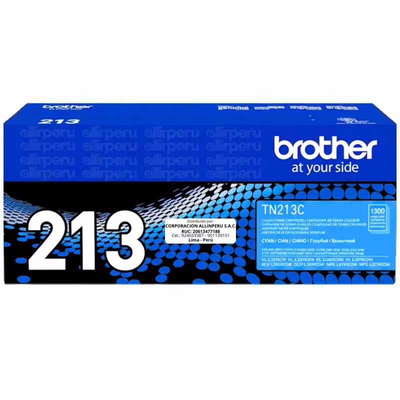 Toner Brother TN-213C Cian 1300 Páginas Original