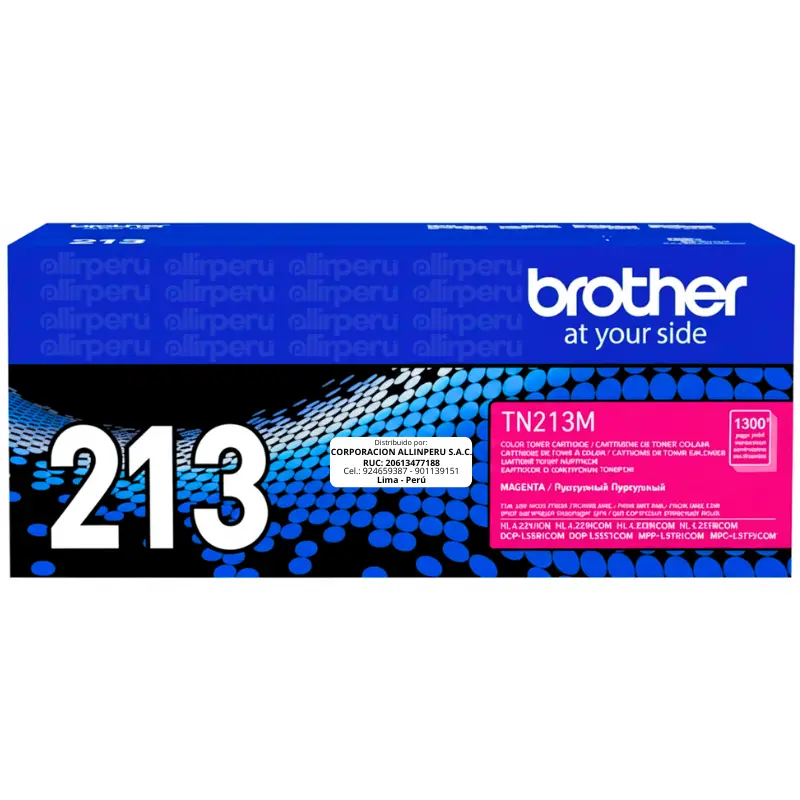 Toner Brother TN-213M Magenta 1.300 Páginas Original