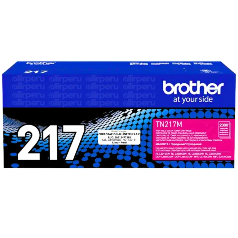 Toner Brother TN-217M Magenta 2.300 Páginas Original