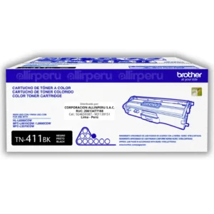 Toner Brother TN-411BK Negro 3,000 Páginas