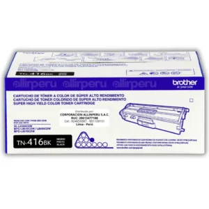 Toner Brother TN-416BK Negro 6,500 Páginas