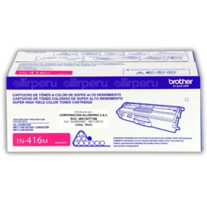 Toner Brother TN-416M Magenta 6,500 Páginas