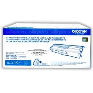 Toner Brother TN-419C Cian 9.000 Páginas
