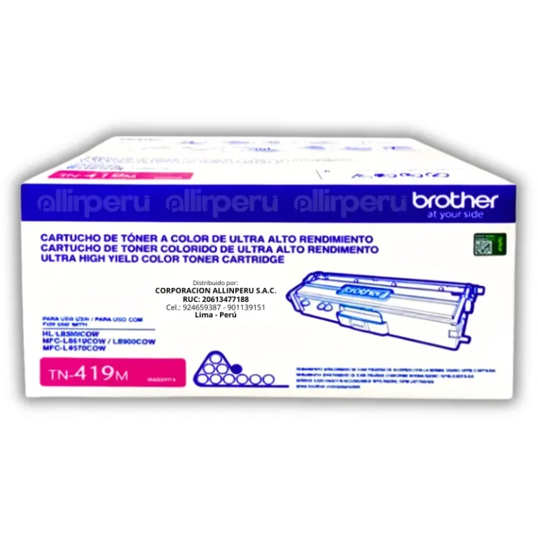 Toner Brother TN-419M Magenta 9.000 Páginas