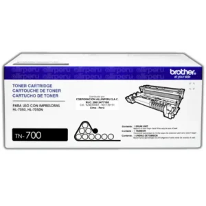 Toner Brother TN-700 Negro 12.000 Páginas Original