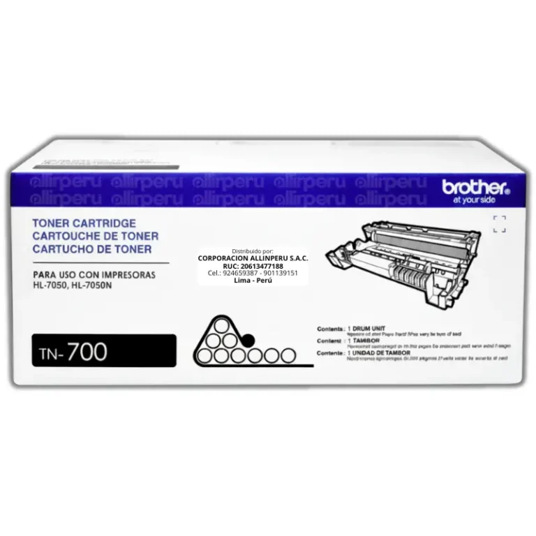 Toner Brother TN-700 Negro 12.000 Páginas Original